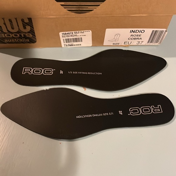 ROC Boots Australia Leather Indio Rose Cobra - Picture 4 of 4